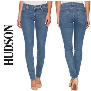 Hudson Nico Medium Wash Midrise Skinnies